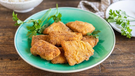 Crispy Oven Fried Cod Fish